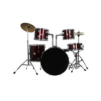OEM 5-Piece Compact Professional Jazz Drum Set Kids Musical Instruments Percussion Instruments Factory Wholesale
