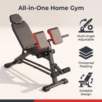 Banc de musculation réglable en hauteur, léger et portable, avec logo personnalisé