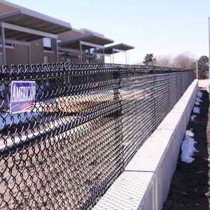 Metal Chain Link <strong>Fencing</strong> PVC Coated Chain Link <strong>Border</strong> Fence - Product Image 2