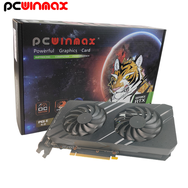 PCWINMAX  Factory Price New GPU RTX 3050 3060 3070 3080 3090 Ti 8GB 10GB 12GB DDR6 Graphics Card
