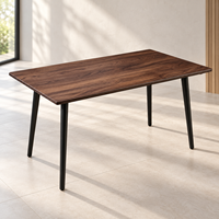 Plateau de table en stratifié haute pression compact HPL, résistant à l'humidité, pour table de café commerciale, table à manger, plan de travail