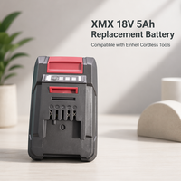 Batteries lithium-ion 18V de 4Ah-6Ah adaptées aux outils électriques. Prix compétitif d'usine Disponible en grandes quantités.