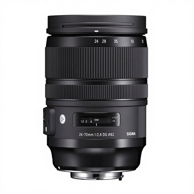 24-70mm F/2.8 OS Art Lens for F Mount 82mm Filter Size F/2.8-f/12 Aperture High Rigidity Design Ensures Stability During Long Ex