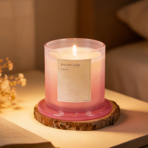 Velas Aromáticas de Lujo LunaLith al por Mayor de 5.6oz con Tapa de Vidrio |   Cajas de Regalo Personalizadas para Velas y Fragancias para el Hogar, MOQ Bajo - Product Image 4