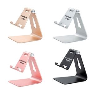 Support de téléphone et tablette universel pliable en métal avec logo personnalisé, pour voiture, maison, bureau, cadeau promotionnel moderne - Product Image 2