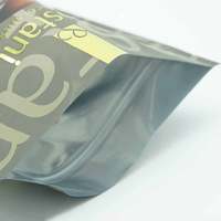 Sachets personnalisés imprimés numériquement 250g 500g, sachets alimentaires à fermeture éclair en plastique pour emballage de thé et café