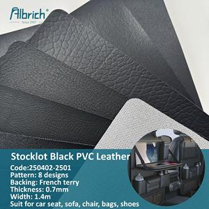 Pelle Sintetica in PVC da 0,7 mm per Sedili Auto, Divani, Borse, Tessuto per Tappezzeria Impermeabile ed Ecologico, Materiale per Scarpe 250402-2501 - Product Image 1