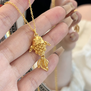 สร้อยคอคอปกปลาคราฟสุดหรูรุ่นใหม่ BZ00087 - Product Image 1