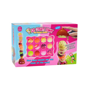 Juguete de Apilamiento de Helados, Juego de Mesa Interactivo para Padres e Hijos, Coordinación Mano-Ojo, Juguete Educativo Temprano - Product Image 6
