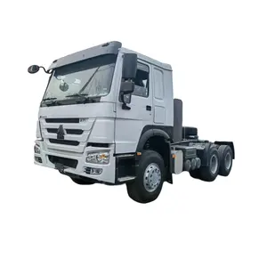 Tracteur routier Sinotruk Howo 6X4 371hp occasion tête de camion cheval pas cher prix sino à vendre