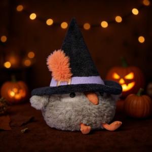 Jc Style Halloween Hecati Noir Late Night Owl Peluche Jouet Jelly Série Sleeping Head Eagle Stuffed Witch Halloween Doll Wizard - Product Image 2