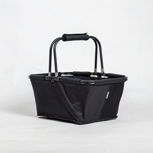 Cesta de Picnic Portátil para Exteriores, Cesta de Compras, Bolsas de Aluminio Plegables para Camping, Venta al Por Mayor - Product Image 1
