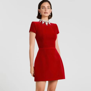 sachin and babi light blue dress Tally Red Knee Length Dress – Finery London main image 0