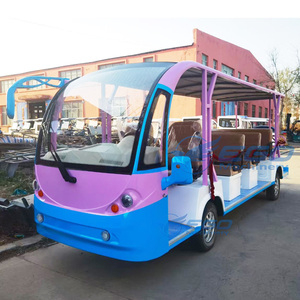 Shuttle Passenger <b>School</b> <b>Bus</b> 14 Seater Electric Classic Sightseeing <b>Bus</b> Customized Color 12 Months Warranty <b>for</b> <b>Sale</b> New Cars - Product Image 3