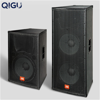 Haut-parleur professionnel PA aP115A 15 pouces 300W RMS 1200W de crête, 4x1,7 pouces tweeter, 96dB, 8 ohms, pour scène et karaoké