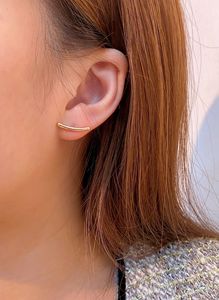 Xinfly Solid 18K Gold Hoop <b>Earrings</b> Tassel <b>Dangle</b> Design Bespoke Fine Jewelry for Women Luxury Non Tarnish Waterproof - Product Image 4