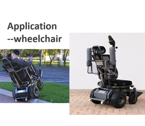 Actuador lineal 12V 24V Motor de CC de engranaje de alta velocidad para silla de ruedas eléctrica - Product Image 2