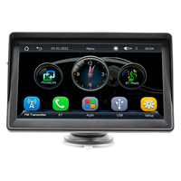 Layar Pintar HD 7 inci Sleek Carplay Baru, Sistem Wireless Carplay MP5 Android AUTO BT FM dengan Monitor Kamera Mundur