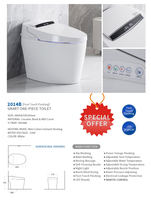OVS Moderne Automatique Fonctionnement Sanitaire Automatique Ouverture Automatique Intelligent Wc Commode Bidet Toilette Cuvette Salle De Bains Wc Toilettes Intelligentes