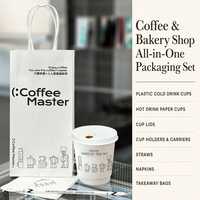 Gobelet à café jetable en papier kraft à double paroi, personnalisé avec logo du fabricant, 8 ou 12 oz, avec couvercle, pour boissons chaudes à emporter