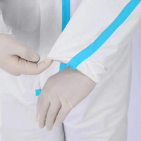 Vêtements de protection jetables Produits non tissés Vêtements de protection médicale Combinaison d'isolation imperméable Vente en gros