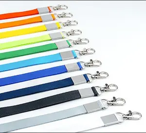 Высококачественный оптовый многоцветный персонализированный брелок полиэстер Модный пользовательский Печатный автомобильный держатель шнурка с логотипом на заказ