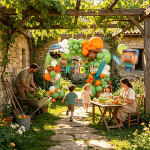 Kit de ballons Joyeux <span class=keywords><strong>Anniversaire</strong></span> pour enfants, accessoires de décoration murale pour fête d'<span class=keywords><strong>anniversaire</strong></span> pour garçons et filles, première année de bébé - Product Image 3