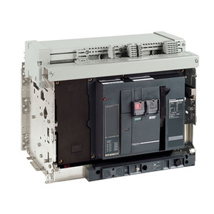 Disjoncteur de circuit ACB Masterpact NW12NA 1250A 690V 50/60Hz tripolaire, type tiroir, fixation au mur - Product Image 1