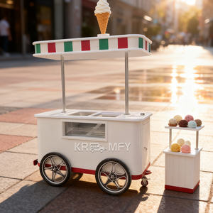 Chariots à glaces commerciaux 2025, machine à glaces - Product Image 5