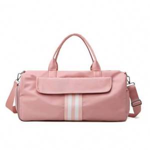 Bolsa de Viaje Deportiva con Logotipo Personalizado, Bolsa de Gimnasio de Color Sólido a la Moda, Bolsa Deportiva de Gran Capacidad para Jóvenes - Product Image 3