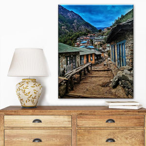 Pinturas en Lienzo Impresas de Decoración para el Hogar y Hoteles en la Aldea de <span class=keywords><strong>Monjo</strong></span>, Nepal. - Product Image 3