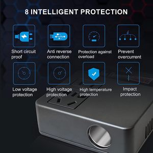 150W Car <strong>Power</strong> Converter Car Charger <strong>Socket</strong> <strong>Cigarette</strong> <strong>Lighter</strong> Splitter <strong>Cigarette</strong> <strong>Lighter</strong> <strong>Adapter</strong> with QC 3.0 USB Charger Fast - Product Image 3