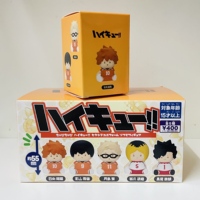 Ensemble de 5 figurines d'anime HQ Shoyo Hinata, Tobio Kageyama, Kei Tsukishima dans une boîte mystère, idéal pour les cadeaux
