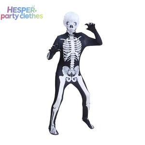 Traje de Esqueleto HESPER y Disfraz de Spider-Man para Niños, para Fiestas de Halloween y Navidad, Ropa de Cosplay Infantil - Product Image 3