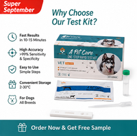 Kit de test rapide combiné Ehrlichia/Anaplasma pour hôpital vétérinaire EHR/ANA