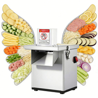Commerciële groentehakker motor 220V Laag geluidsniveau 200W voor fruit- en aardappelverwerking, avocado-voorbereiding, guacamoleproductie, gebruik in bakkerijen