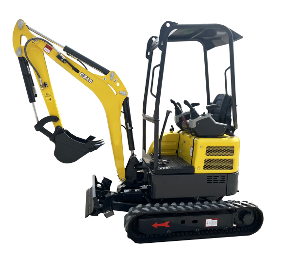 Cheapest Earth-Moving Machinery Mini Tractor Towable Backhoe Loader Excavator