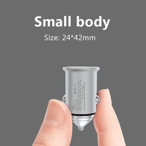 Tendenza 45W QC3.0 PD 3.0 ricarica rapida per auto 5V/3A 20W USB tipo C tutto in metallo Mini SCP telefono cellulare veloce 5V/3A 20W USB tipo C - Product Image 4