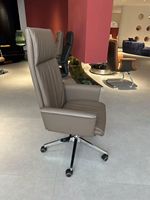 PDG moderne, patron, entreprise commerciale Foshan, chaise de bureau de direction en cuir médical de luxe