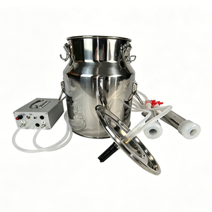 Ordeñadora melasty de vaca de 5L de cubo único eléctrico con 4 revestimientos de leche - Product Image 2