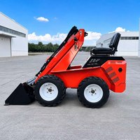 Euro5 EPA-konformer Kompaktlader mit Zuverlässigem Motor, Pumpe und Getriebe für Landwirtschaft und Kleine Bauarbeiten