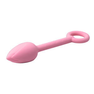 Haltères vaginales Kegel en silicone pour femmes avec anneaux de traction, zone privée post-partum, <span class=keywords><strong>yoga</strong></span>, relaxation et entraînement de récupération - Product Image 6