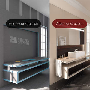 <span class=keywords><strong>Panneau</strong></span> d'isolation en mousse XPS haute résistance pour salle de bain, insonorisation, conservation de la chaleur, conductivité thermique 0,030 W/mK, 550-650 kPa - Product Image 4