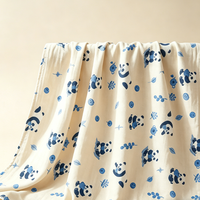 Tissu imprimé numérique style Kente africain personnalisé, prix usine, textile ethnique en coton ciré OEM pour la décoration intérieure DIY