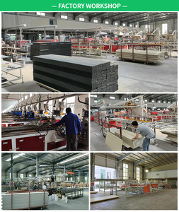 WPC tường bảng điều khiển trang trí nội thất rãnh tường Bảng điều khiển WPC tuyệt vời Tường Bảng Gỗ nhựa composite vật liệu xây dựng - Product Image 6