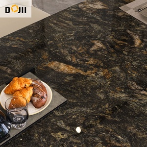 <span class=keywords><strong>Alta</strong></span> capacidad de carga Precio de fábrica Tablero de cocina de mármol Muebles tapizados Home Deco Metal Negro Brillo <span class=keywords><strong>Mesa</strong></span> de comedor - Product Image 5