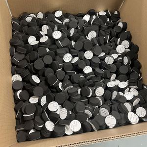 Black Circular square Self-adhesive EVA Foam Foot Pads, Shock-absorbing and Anti-slip Sponge Foam <b>Rubber</b> Pads - Product Image 4