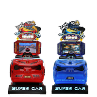 Machine de jeu vidéo Moto Moto Arcade à deux joueurs en métal et plastique Anglais Garantie 1 an