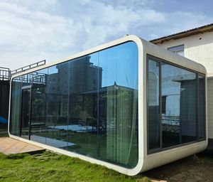 Ligero 20 pies 40 pies contenedor de envío extensible 5 dormitorios casa plegable de acero prefabricada Panel sándwich hogar Oficina - Product Image 1