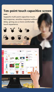 Terminal Punto de Venta (TPV) de 15.6 pulgadas con sistema Android y Windows para restaurantes y comercios minoristas. - Product Image 3